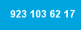 923 103 62 17 923 103 62 17